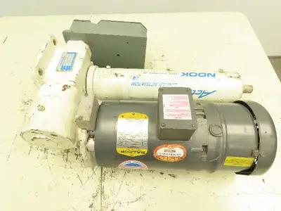 Nook Actionjac Worm Gear Screw Jack Linear Actuator Gemco Limit Baldor 230/460V