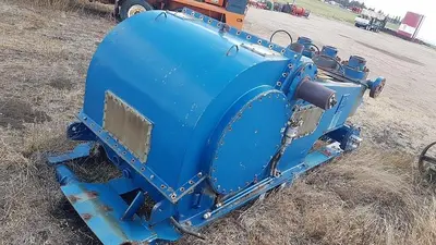USED IDECO T-1300 TRIPLEX MUD PUMP