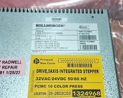USED Kollmorgen M.1302.7612