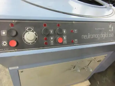 2047-310 Manfredi-SAED Neutromag Digital 350 Centrifugal Casting Machine WITH SIDE MELTER