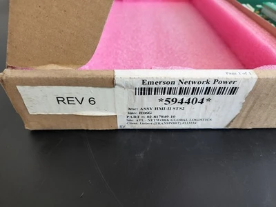 USED Emerson / Liebert 02-817849-10 , 02-806802-00