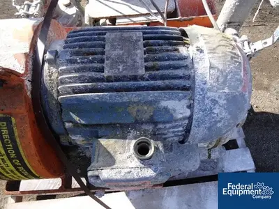 USED Warman 2" x 2" Warman Centrifugal Pump, Rubber