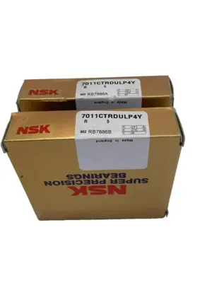 NEW SET NSK 7011CTRDULP4Y SUPER PRECISION BEARINGS