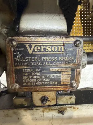 Used VERSON 16-48 Press Brakes Ohio US | G-2000, Inc. #1063209