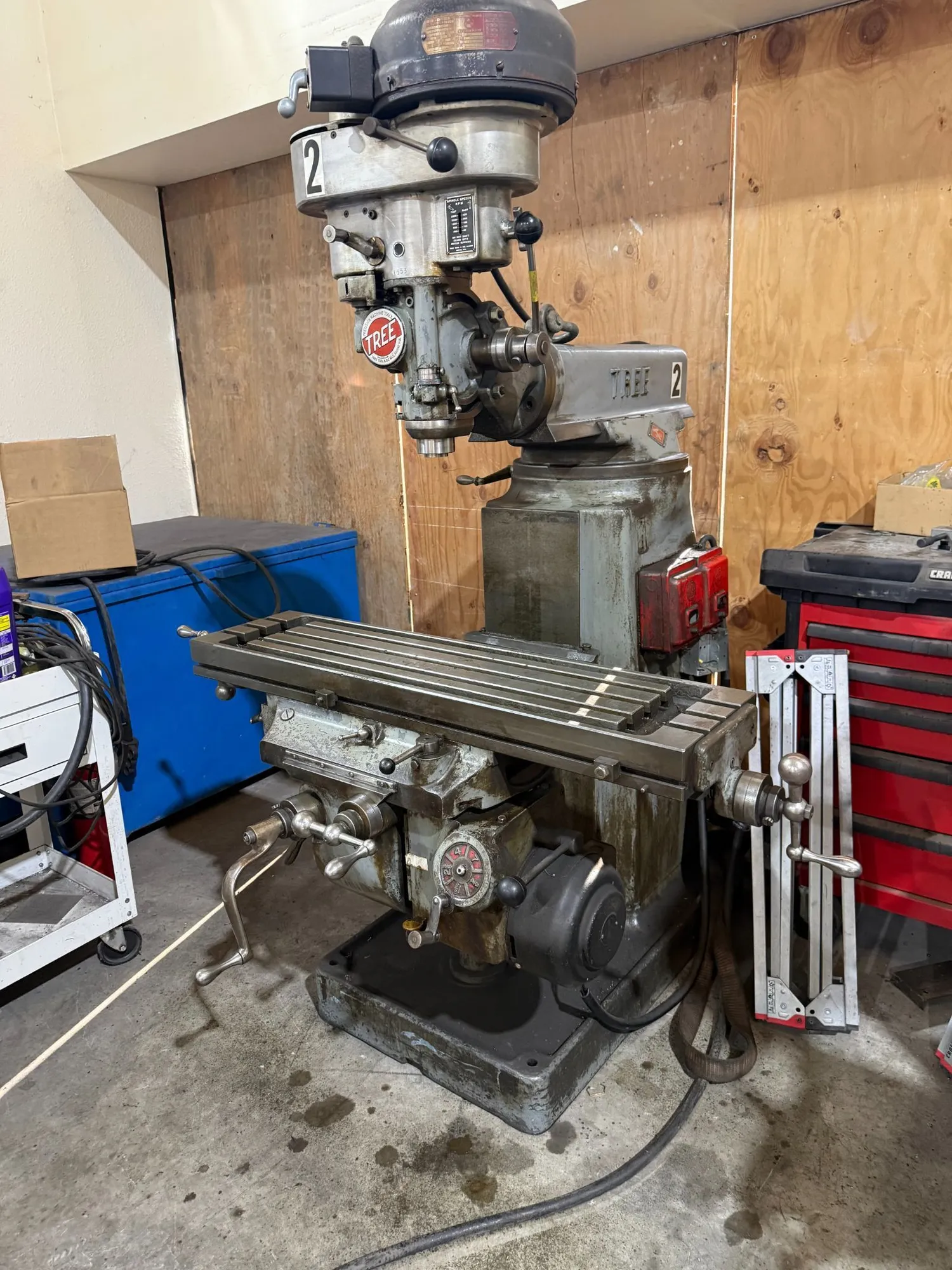 Used TREE 2UVR Vertical Mills California US | Heavy Wall Consulting #1403988