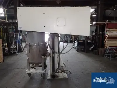 USED Steelcraft Bowers 40/15 HP Bowers Vacuum Mixer, S/S, 50 Gal