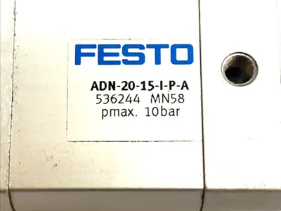 Used Festo Compact Cylinder Stroke Double Acting 53624 Pneumatic Cylinders Michigan US | Maverick Industrial Sales #1391523
