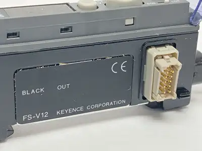 USED KEYENCE PHOTOELECTRIC SENSOR FIBER AMPLIFIER CABLE TYPE EXPANSION UNIT