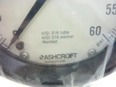 NEW ASHCROFT GAUGE697