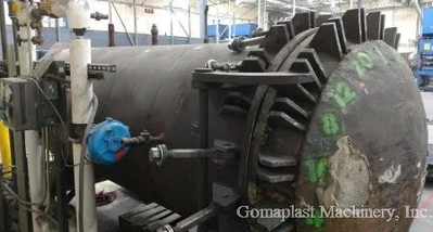 48″ Ø x 125″ L Canal Boiler Works Autoclave, Item # 1740
