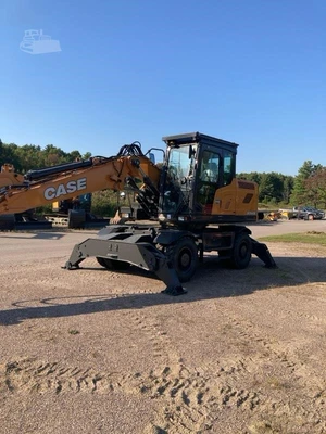 New | in-Stock 2024 CASE WX140E Wheel Excavators Vermont US | Beauregard Equipment #1511207