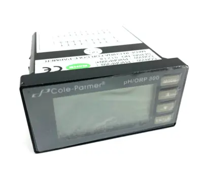 USED COLE PARMER TEMPERATURE DIN CONTROLLER 1/8" DIN 2 SPDT RELAYS