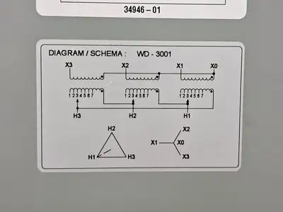 Used SIEMENS CDTA0300VHA6XXBA Transformers British Columbia CA | Lenmark #1426546