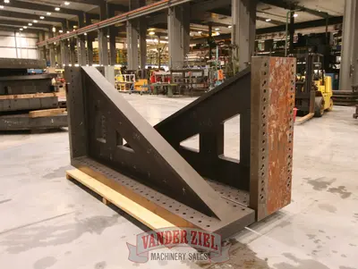 Angle Plates, 119" x 23 1/8" x 59 1/2" Base Drilled & Tapped