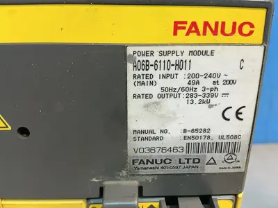 Used FANUC A06B6110H011 Servo Drives Ohio US | HGR 24 #1335341