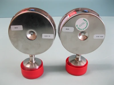 Lot (6) Diaphragm & Plain Gauges for Parts or Repair Ashcroft Anderson D13