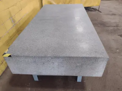 8' X 4' X 14" CHALLENGE PRECISION LAYOUT INSPECTION GRANITE TABLE: STOCK #23799