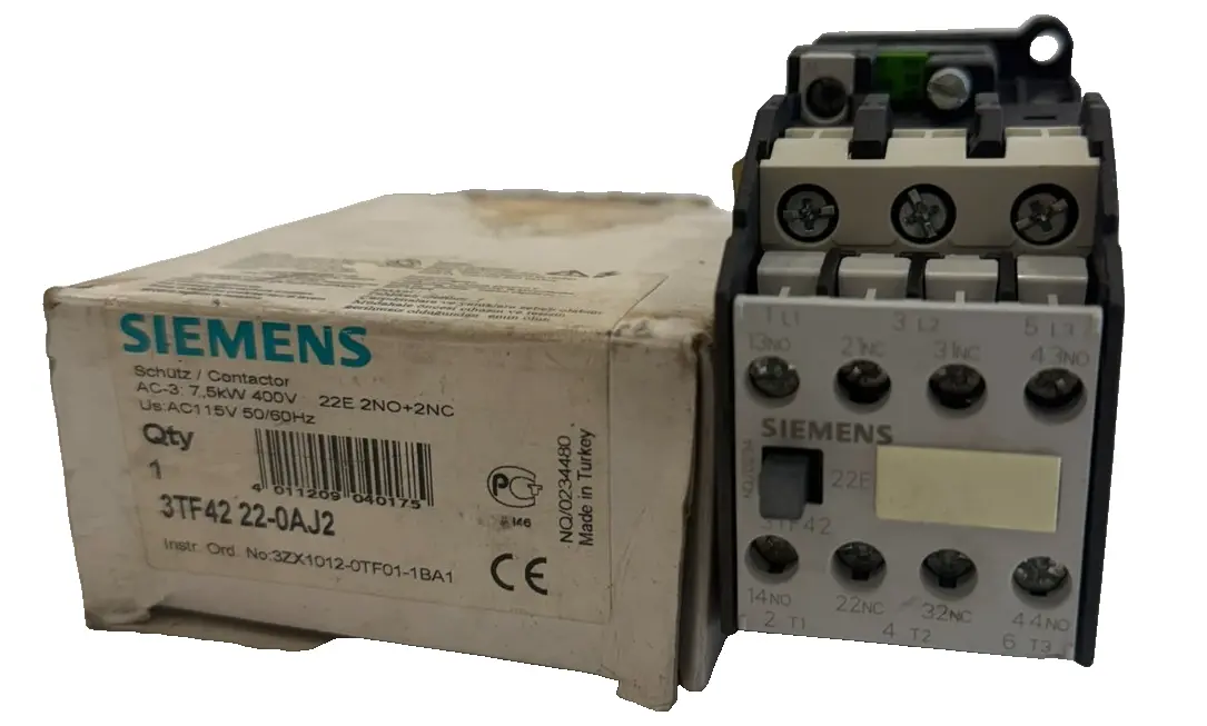 NEW SIEMENS 3TF4222-0AJ2 CONTACTOR 3TF42220AJ2