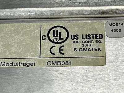 USED SIGMATEK 12-002-081