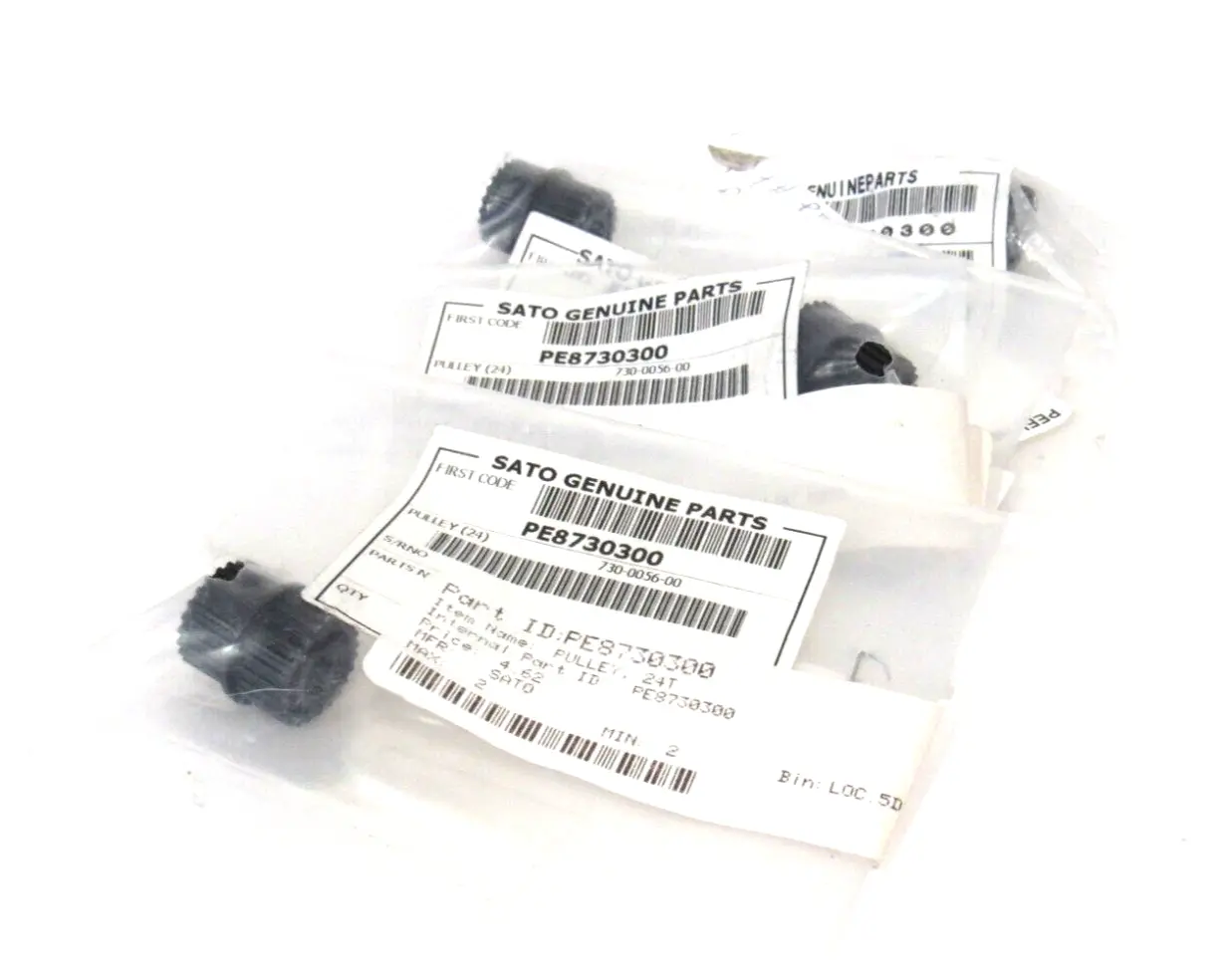 LOT OF 4 NEW SATO PE8730300 PULLEYS