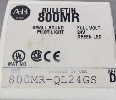 New | in-Stock ALLEN-BRADLEY 800MR-QL24GS SERIES D Lighting | Surplus Asset Holdings #1226565