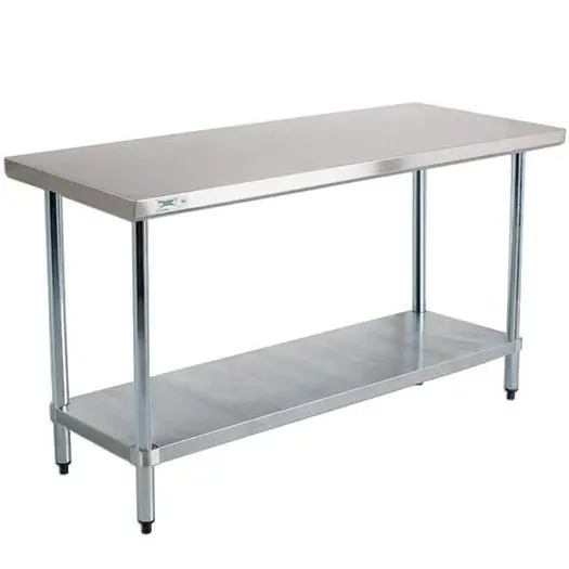 18" WIDE STAINLESS STEEL TABLES - 5 TO CHOOSE FROM