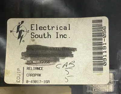 USED RELIANCE ELECTRIC 0-49017-16A