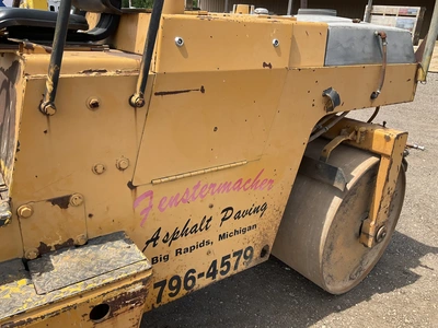 USED BOMAG BW 4 AS DOUBLE DRUM VIBRATORY ROLLER