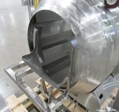 Used Stainless Steel Flavoring Drum with Adjustable Pitch & Control Panel