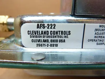 NEW CLEVELAND CONTROLS AFS-222