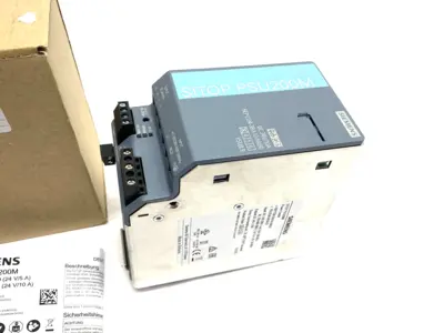 USED SIEMENS SITOP PSU200M PLUS STABILIZED POWER SUPPLY 10A