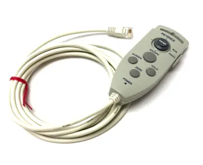 USED KEYENCE HANDHELD REMOTE CONTROLLER PENDANT FOR VISION SENSORS