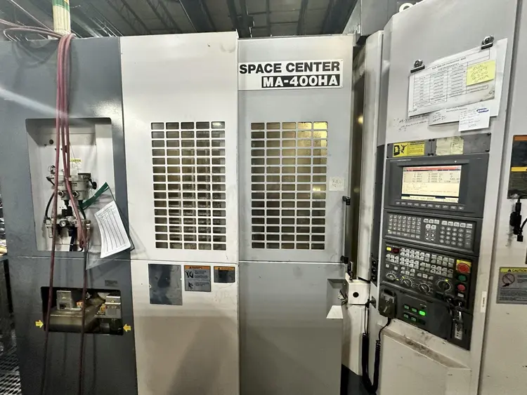 Used 2004 OKUMA MA-400HA Horizontal Machining Centers Michigan US | Tramar Industries #419617
