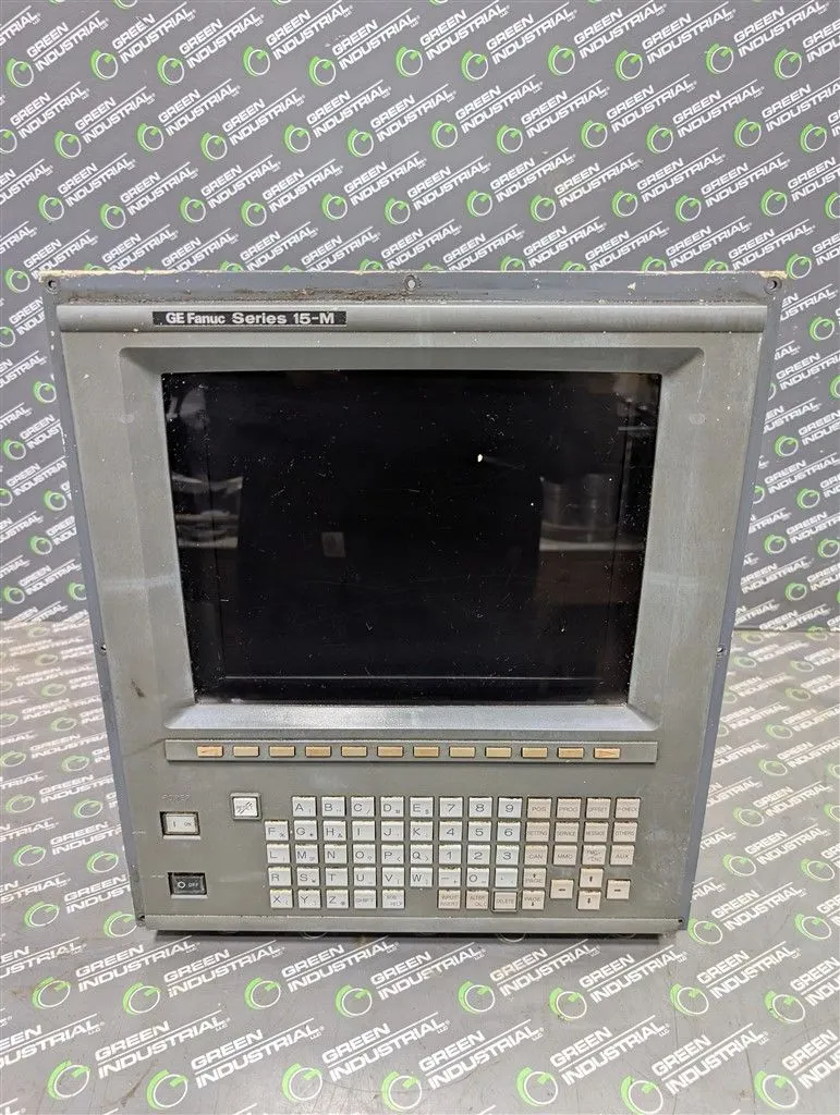 LCD Retrofit FANUC A02B-0163-C321 MDI/CRT Unit Operator Interface D12CM-01B Used