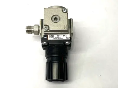 USED SMC PNEUMATIC REGULATOR 1/8" PORTS