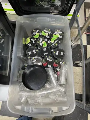 New | in-Stock JEVO Used JEVO Commercial Automatic Jello Shot Bar Machine, Cooler and Accessories -Shir Beverage Dispensers Illinois US | Falcon Restaurant Supply #1376425