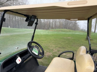 (1) 2017 E-Z-Go golf cart with a Kawasaki gas engine, model 625111G01, does not include Club canopy ...