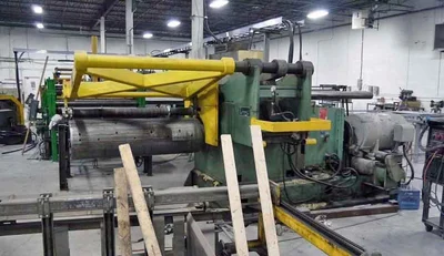 60" x 7.00" x 40,000# Loopco Slitting Line