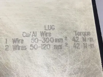 USED SQUARE D LAL3640035M