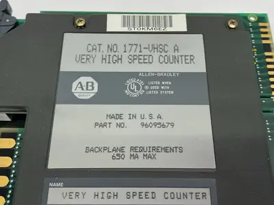 USED ALLEN-BRADLEY SER. A VERY HIGH SPEED COUNTER MODULE