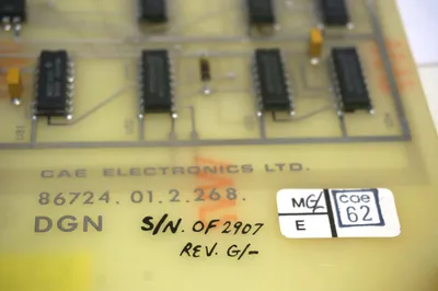 CAE ELECTRONICS MA8724.01.2.268 PC BOARD 8724012268