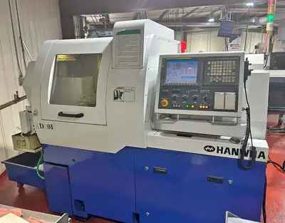 2004 HANWHA XD-20H Swiss Type Automatic Screw Machines | Toolquip, Inc. (1)