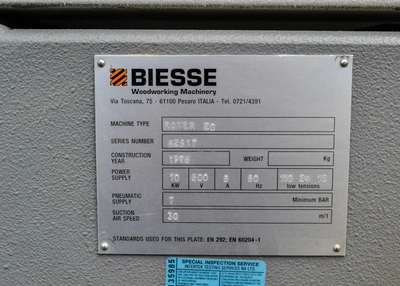 Used Biesse Rover 20 Machining Center