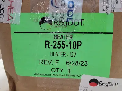 NEW 2023 RED DOT R-255-10P