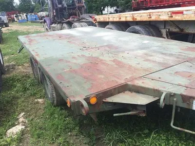 Used AFTERMARKET FLATBED TRAILER Flatbed Trailers Pennsylvania US | East West Machinery & Drilling #1415619