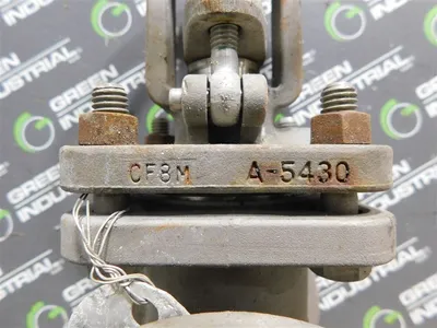 1" Powell 2491 Gate Valve 275 WOG 500°F Max. B16.34 Used
