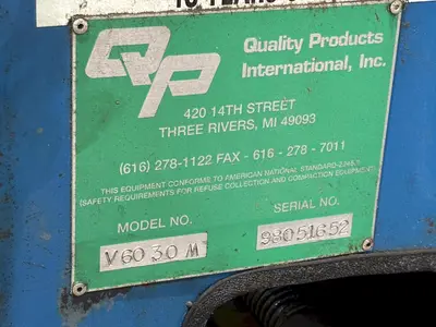 USED QUALITY PRODUCTS V-6030-M