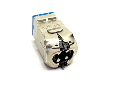 61SJK-RL6 | Leviton  ATLAS-X1 Blue Cat 6 Shielded QUICKPORT Jack - New Other