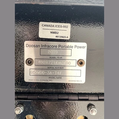 USED 2019 DOOSAN G50WDO-3A-T4F