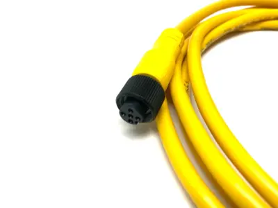 USED ALLEN-BRADLEY SER. B STRAIGHT DC MICRO QD CORDSET 5-PIN FEMALE